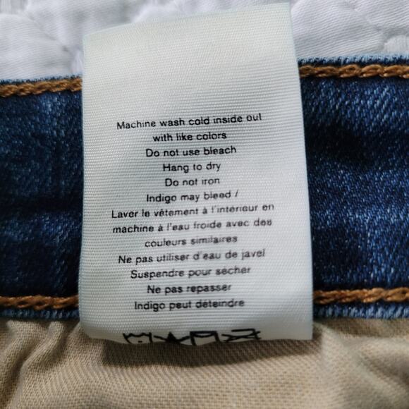 Rag & Bone Jeans Cate Mid Rise Ankle Skinny Size 25 Blue Med Wash Casual Stretch - Picture 11 of 13